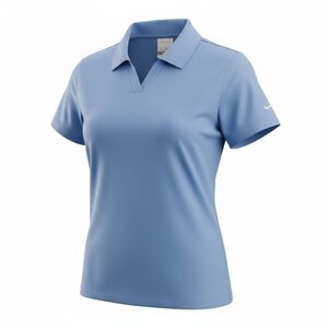Nike Golf Women's Polo Shirt, Blue, Medium